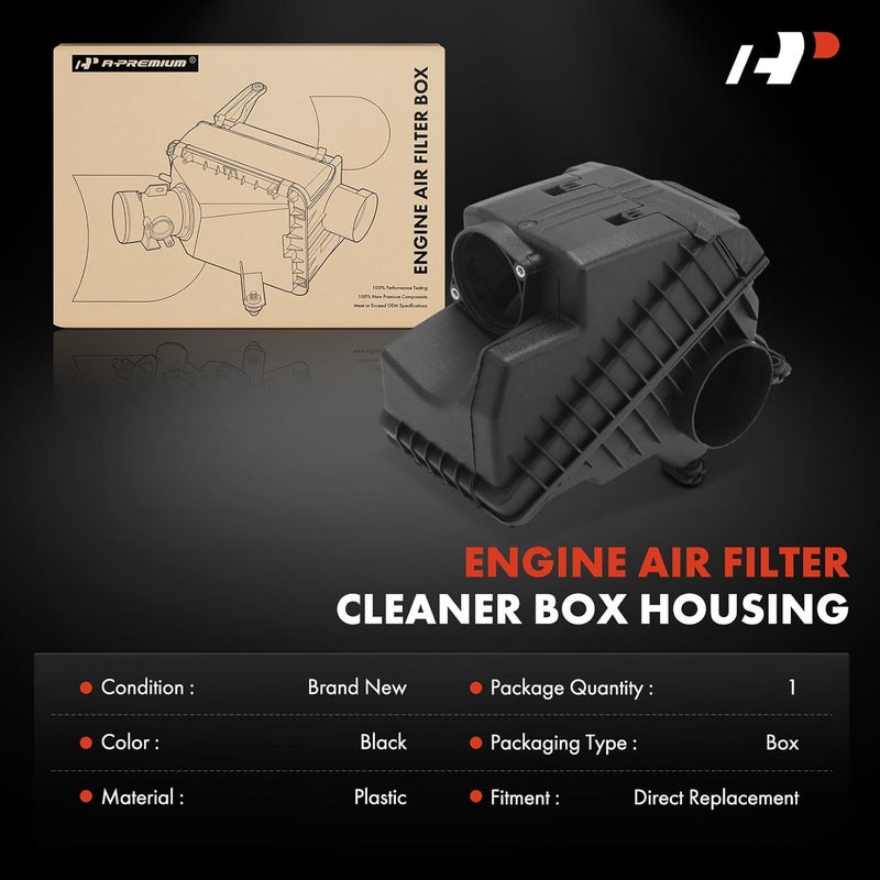 A-Premium Engine Air Filter Cleaner Box Housing Compatible with Hyundai Sonata 2020-2023 & Kia Sorento 2021-2023, Sportage 2023, K5 2021-2023, 2.5L - Image 3